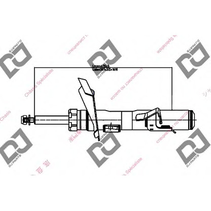 Photo Amortisseur DJ PARTS DS1663GS