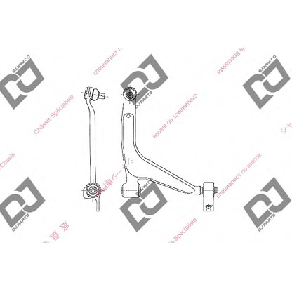 Фото Рычаг независимой подвески колеса, подвеска колеса DJ PARTS DA1180