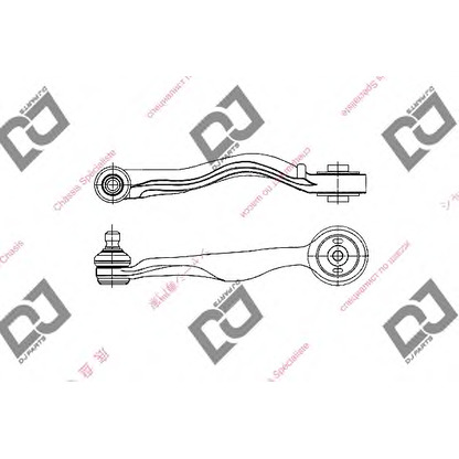 Foto Braccio oscillante, Sospensione ruota DJ PARTS DA1191