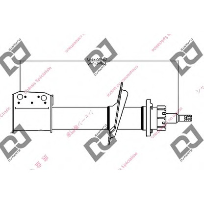 Foto Ammortizzatore DJ PARTS DS1427GS