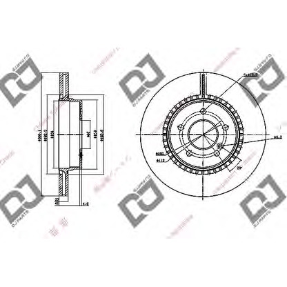 Фото Тормозной диск DJ PARTS BD1142