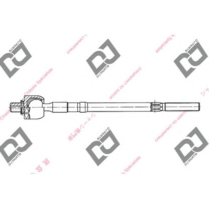 Zdjęcie Połączenie osiowe, drążek kierowniczy poprzeczny DJ PARTS DR1241