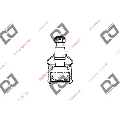 Zdjęcie Przegub mocujący / prowadzący DJ PARTS DB1251