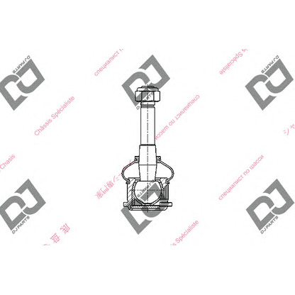 Фото Несущий / направляющий шарнир DJ PARTS DB1283