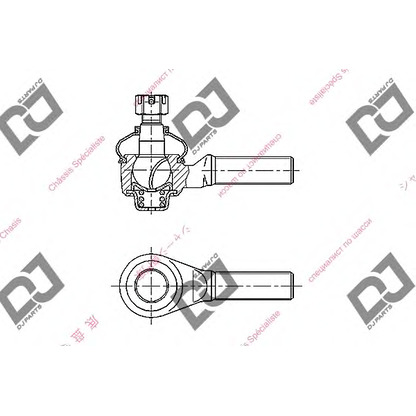 Photo Rotule de barre de connexion DJ PARTS DE1167