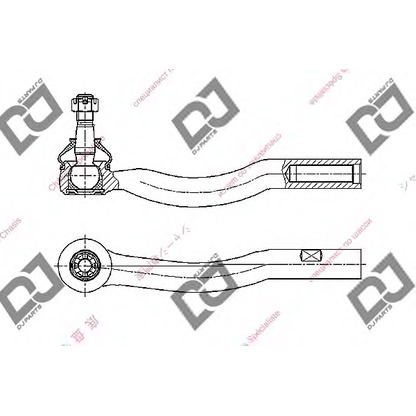 Foto Testa barra d'accoppiamento DJ PARTS DE1292