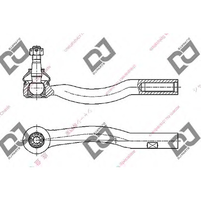 Foto Rótula barra de acoplamiento DJ PARTS DE1293