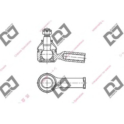 Фото Наконечник поперечной рулевой тяги DJ PARTS DE1425