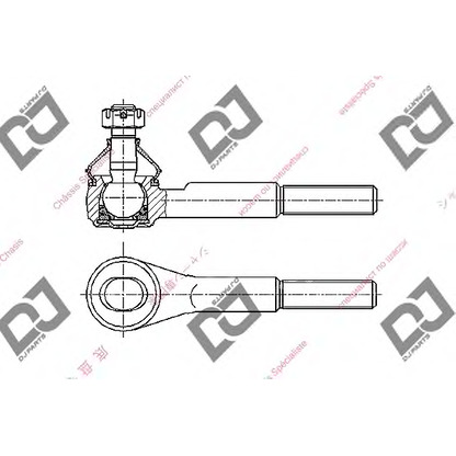 Photo Tie Rod End DJ PARTS DE1446