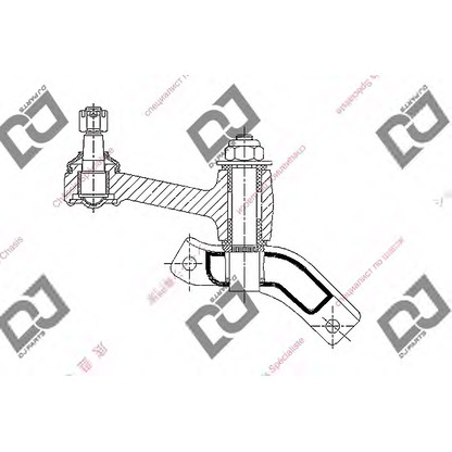 Foto Lenkzwischenhebel DJ PARTS DI1006