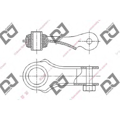 Photo Entretoise/tige, stabilisateur DJ PARTS DL1048