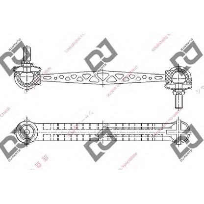 Photo Entretoise/tige, stabilisateur DJ PARTS DL1104