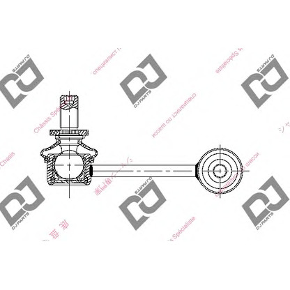 Zdjęcie Drążek / wspornik, stabilizator DJ PARTS DL1393