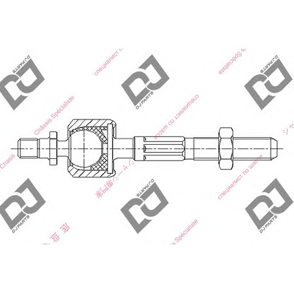 Photo Rotule de direction intérieure, barre de connexion DJ PARTS DR1034