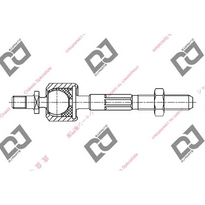 Zdjęcie Połączenie osiowe, drążek kierowniczy poprzeczny DJ PARTS DR1036