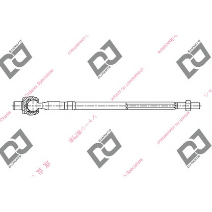 Photo Tie Rod Axle Joint DJ PARTS DR1046