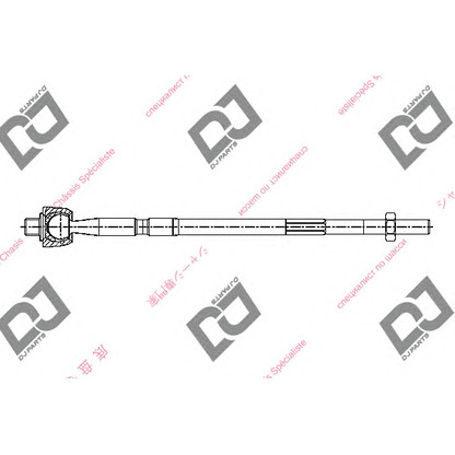 Photo Tie Rod Axle Joint DJ PARTS DR1065