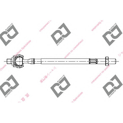 Foto Giunto assiale, Asta trasversale DJ PARTS DR1113