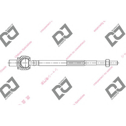 Foto Articulación axial, barra de acoplamiento DJ PARTS DR1214