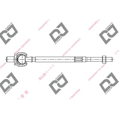 Фото Осевой шарнир, рулевая тяга DJ PARTS DR1295