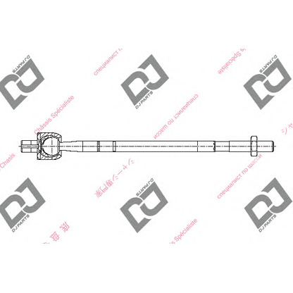 Photo Tie Rod Axle Joint DJ PARTS DR1322