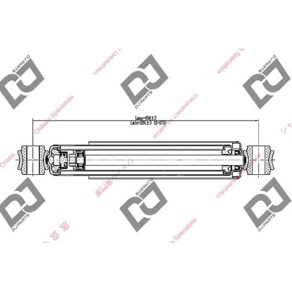 Foto Stoßdämpfer DJ PARTS DS2095GT