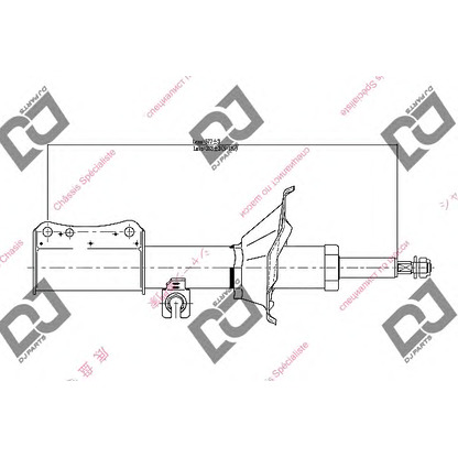 Photo Amortisseur DJ PARTS DS2216GS