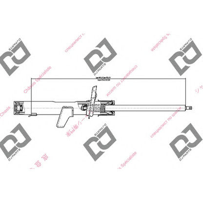 Zdjęcie Amortyzator DJ PARTS DS1666GS