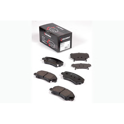 Photo Brake Pad Set, disc brake PROTECHNIC PRP1613