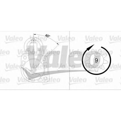 Photo Starter VALEO 433349