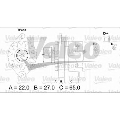 Foto Alternatore VALEO 433450