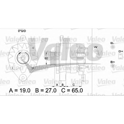 Foto Alternador VALEO 433460