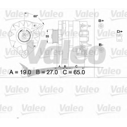 Foto Alternatore VALEO 433488