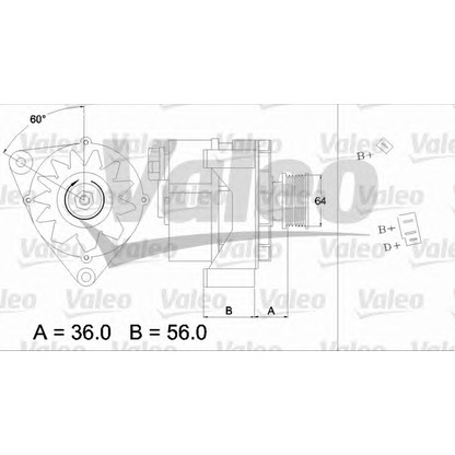 Foto Alternador VALEO 436120