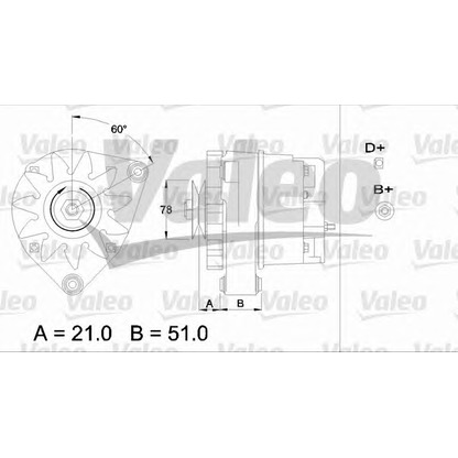 Фото Генератор VALEO 436131