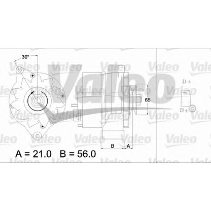 Photo Alternator VALEO 436157