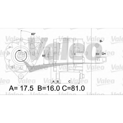 Photo Alternator VALEO 436173