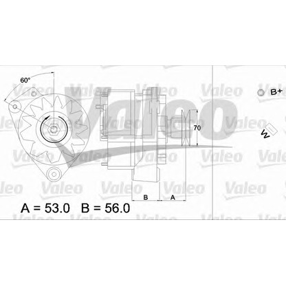 Photo Alternator VALEO 436240