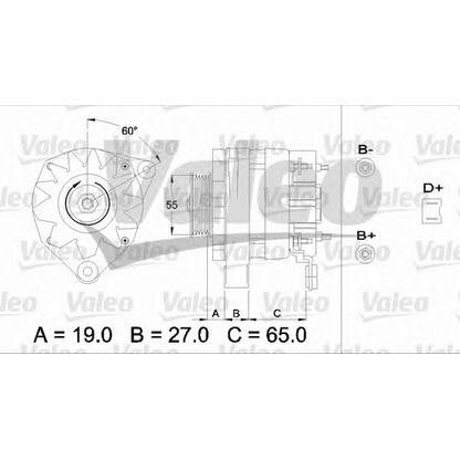 Zdjęcie Alternator VALEO 436252