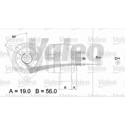 Foto Alternatore VALEO 436260