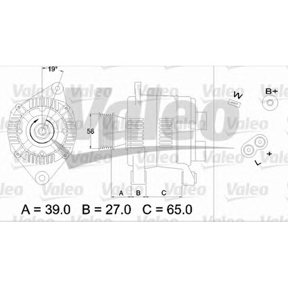 Фото Генератор VALEO 436282