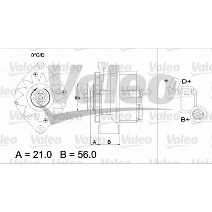 Photo Alternator VALEO 436297