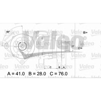 Photo Alternator VALEO 436333