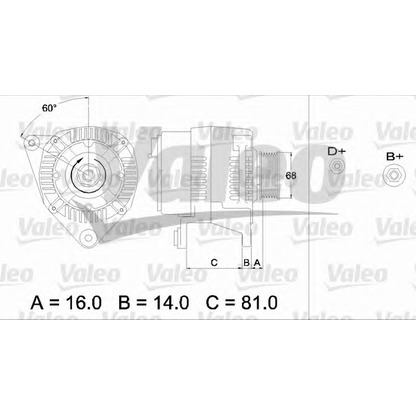 Фото Генератор VALEO 436389