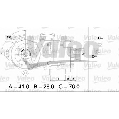 Photo Alternator VALEO 436411