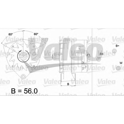 Foto Alternatore VALEO 436420