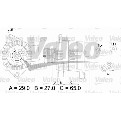 Photo Alternateur VALEO 436471