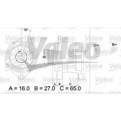 Zdjęcie Alternator VALEO 436474