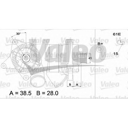 Zdjęcie Alternator VALEO 436487