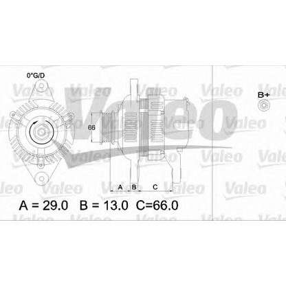 Foto Alternatore VALEO 436548